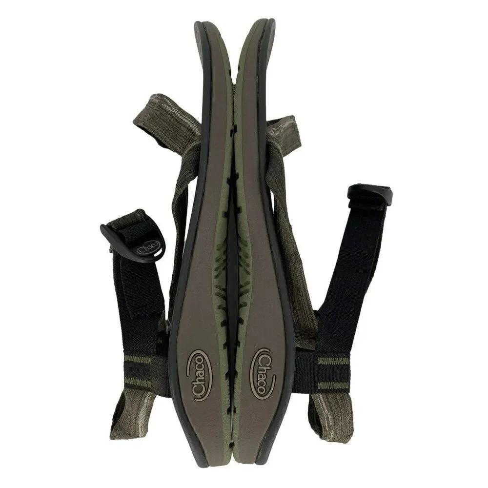 Chaco Mighty Sandals Synthetic Weave Z‎ Strap Green J103749 NWT Men 13 M